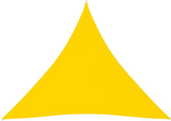 vidaXL Oxford triangular 4,5x4,5x4,5m yellow