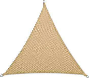 Casa Pura Wasserabweisendes Sonnensegel 5x5x5m Sand