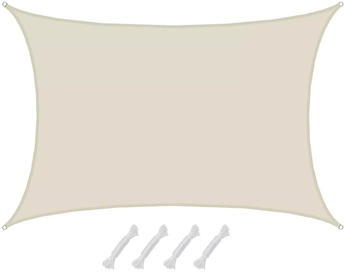 Amanka UV Sonnensegel Wasserdicht 6x4 Rechteckig (17126)