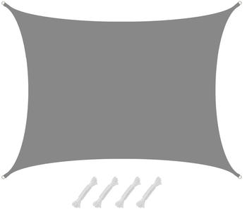 Amanka UV Sonnensegel Wasserdicht 6x5 Rechteckig (17129)