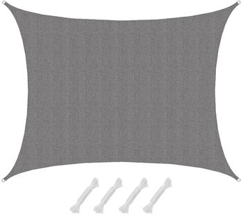 Amanka UV Sonnensegel Wasserdurchl&auml;ssig 7x5 Rechteckig (17119)