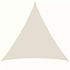 Amanka UPF50+ UV Sonnensegel 4x4x4 Polyester Dreieck Beige