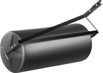 VEVOR Gartenwalze LLDPE/Q235 Ø 44,5 x 100 x 124 cm schwarz