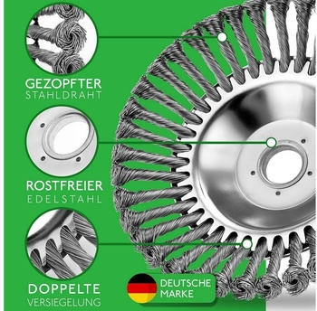 Heckenpracht Unkrautb&uuml;rste Verbessertes Konzept 2025