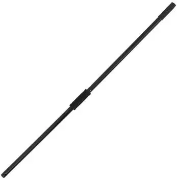 vidaXL Heugabel-Stiel Ø3,5x127,5 cm Schwarz Stahl (172482)