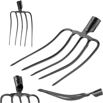 Kadax Heugabel ohne Stiel aus Stahl Mistgabel Mistforke Grabgabel (K10137-K10140)
