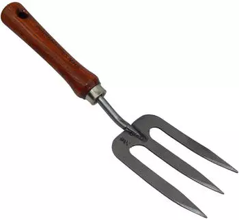 SHW Handgabel mit Eschenholzgriff