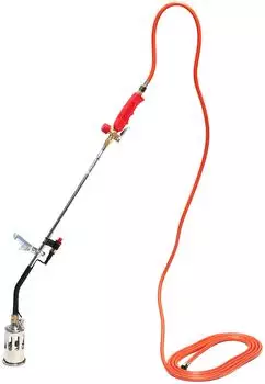 Rothenberger RoMaxi Piezo Premium Unkrautbrenner mit 5m Propanschlauch und Regler (030955F)
