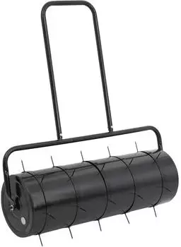 vidaXL Rasenwalze mit Aerator-Klammen &Oslash;30x90cm Stahl (3422171)