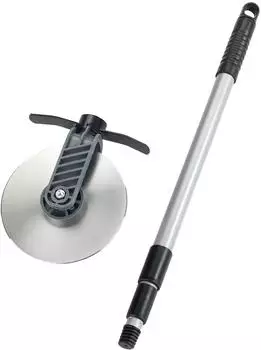Maximex Rasenkantenroller Cut Teleskopstiel 73-138cm, Ø15cm Edelstahl-Schneidblatt