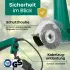EASYmaxx Fugenreiniger elektrisch 140 W grün (02978)