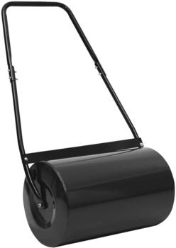 vidaXL Rasenwalze 50 L 63 cm schwarz