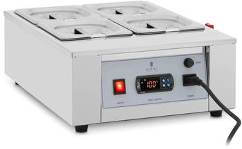 Royal Catering Schokoladenschmelzgerät - 4 x 1,5 l - bis 100 °C 10012776