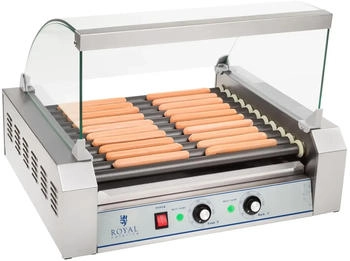 Royal Catering Hot Dog Grill - 11 Rollen - PTFE RCHG-11T