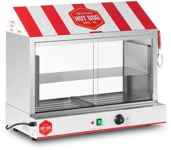 Royal Catering Hot Dog Steamer - 300 Würstchen - 100 Brötchen - 2.400 W RCHW 2500H