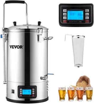 VEVOR Elektrisches Brühsystem 35 Brühtopf All-in-One Bierbrauer