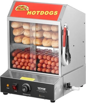 VEVOR 27L Hot Dog Steamer
