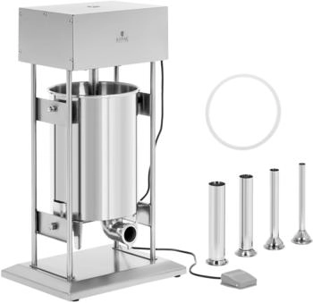 Royal Catering Wurstfüller - 20 L - elektrisch - inkl. 4 Füllrohre 10013319