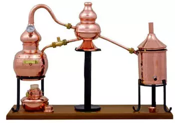 ich-zapfe Destilliergerät Alembic 0,7 Liter