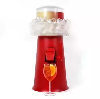 Sprizzer Aperol Spritz Maschine / Dispenser & Mischer rot
