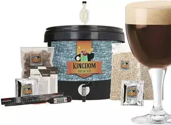 ich-zapfe Bierbrauset Brew Kit Dunkel Komplette Malzmischung für 5L