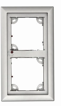 Mobotix Türsprechanlagen-Montagezubehör silber (MX-OPT-Frame-2-EXT-SV)