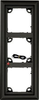 Mobotix Türsprechanlagen-Montagezubehör schwarz (MX-OPT-Frame-3-EXT-BL)