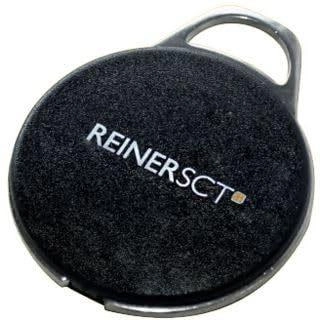 REINERSCT timeCard Premium Transponder MIFARE DESFire EV3 RFID-Tag mattschwarz 10er-Pack (2749600-512)