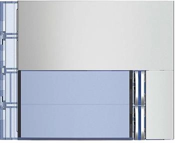 Bticino Frontblende für Ruftastmodul SFERA Aluminium mit 2 Ruftasten Allmetal (352021)