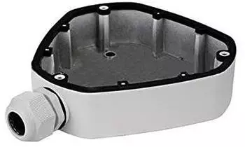 Hikvision DS-1280ZJ-DM25 Wasserdichter Anschlusskasten f&uuml;r Dome-Kamera, Aluminium, Wei&szlig; (DS-1280ZJ-DM25)