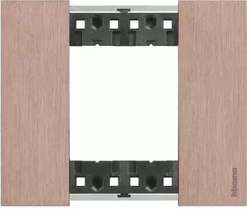 Legrand LivingNow Abdeckrahmen 2-modulig Kupfer (KA4802ZM)