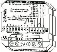 Schalk Funk-Sender UP 4-Kanal FS3 U4 (230V AC)