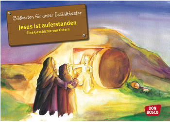 Don Bosco Kamishibai Bildkartenset Jesus ist auferstanden. Eine Geschichte von Ostern. - Bildkarten für unser Erzähltheater (Bibelgeschichten für unser Erzähltheater) (ISBN: 4260179510427)