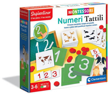 Clementoni Montessori Numeri Tattili (italian)