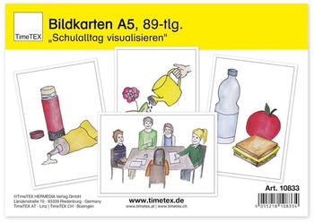 TimeTEX Bildkarten "Schulalltag visualisieren", 89-tlg. (10833)