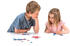 Wissner Wendeplättchen rot/blau (50 Stück)