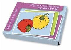 Verlag an der Ruhr Bildkarten zur Sprachförderung: Essen und Trinken