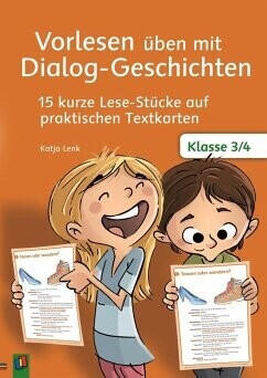 Verlag an der Ruhr Vorlesen üben mit Dialog-Geschichten - Klasse 3/4
