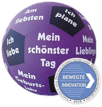 TimeTEX Lernspiel-Ball "Pello" - Kennenlern-Sätze Deutsch (93573)