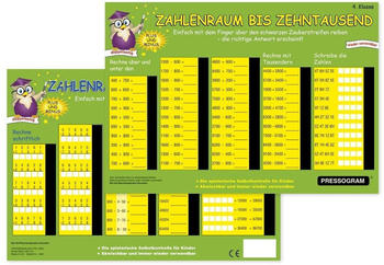 TimeTEX Zaubertafel "Mathematik" Zahlenraum bis 100.000 (90104)