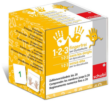 Schubi Lehrmittel 1-2-3 fingerfrei bei Dyskalkulie