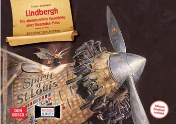 Don Bosco Lindbergh. Die abenteuerliche Geschichte einer fliegenden Maus. Kamishibai Bildkartenset