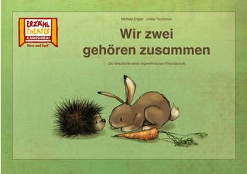 Hase und Igel Wir zwei gehören zusammen / Kamishibai Bildkarten - Michael E...