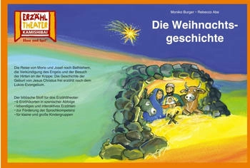 Hase und Igel Kamishibai: Die Weihnachtsgeschichte | Rebecca Abe | Box | 6 S. | Deutsch | 2017