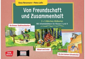 Don Bosco Von Freundschaft und Zusammenhalt. Kamishibai-Bildkartenset