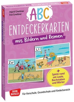 Don Bosco Abc-Entdeckerkarten mit Bildern und Reimen