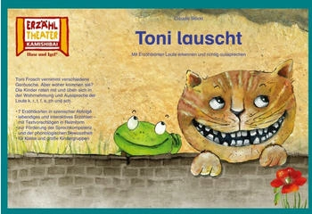 Hase und Igel Toni lauscht / Kamishibai Bildkarten 7 Bildkarten für das Erzähltheater 6490