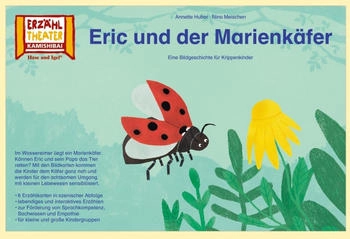 Hase und Igel Eric und der Marienkäfer / Kamishibai Bildkarten - Annette Hu...
