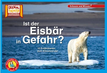 Hase und Igel Ist der Eisbär in Gefahr? / Kamishibai Bildkarten 10 Fotobildkarten für das 6655
