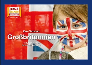 Hase und Igel Großbritannien / Kamishibai Bildkarten 12 Fotobildkarten für das Erzähltheater